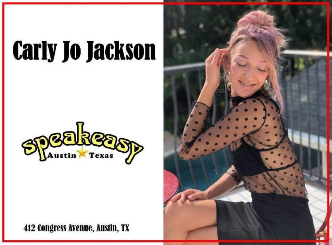 Carly Jo Jackson Live at Speakeasy Speakeasy